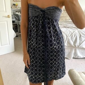 Strapless Mini Dress